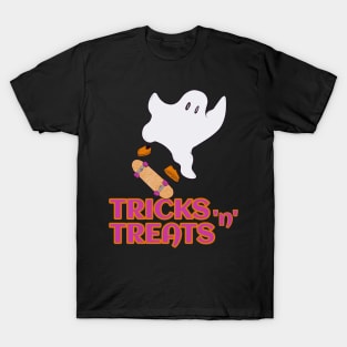 Tricks 'n' Treats - Ghost Skater T-Shirt